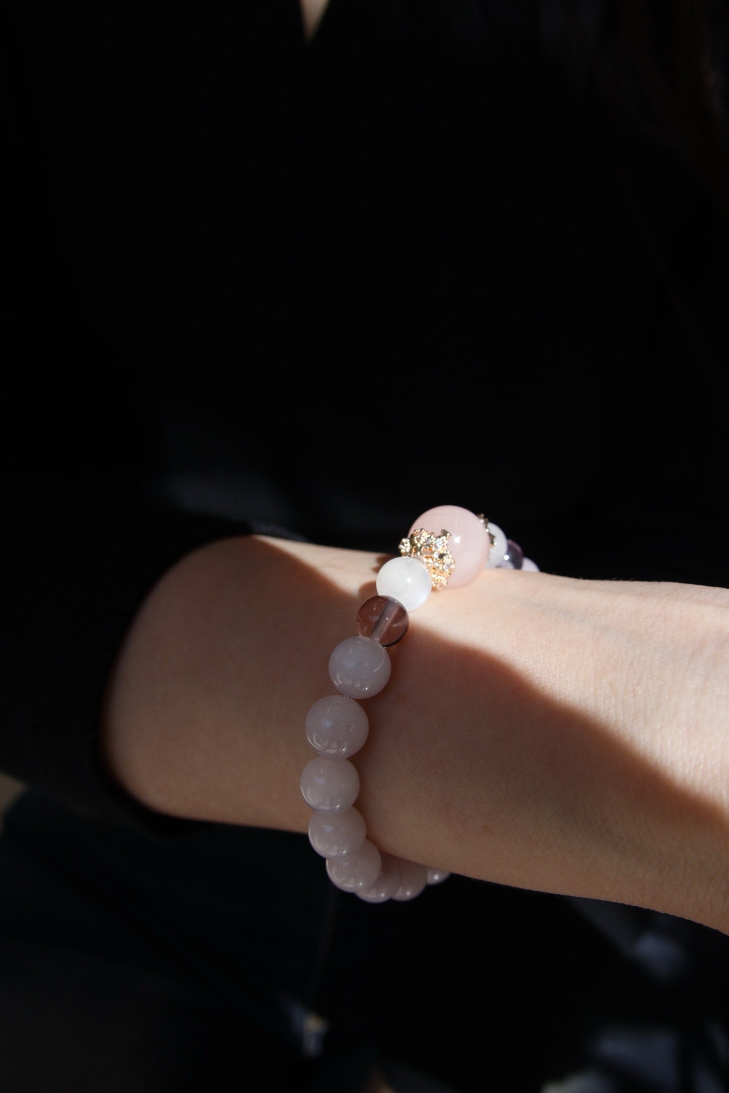 Women’s Exclusive Natural Kunzite Crystal Bracelet