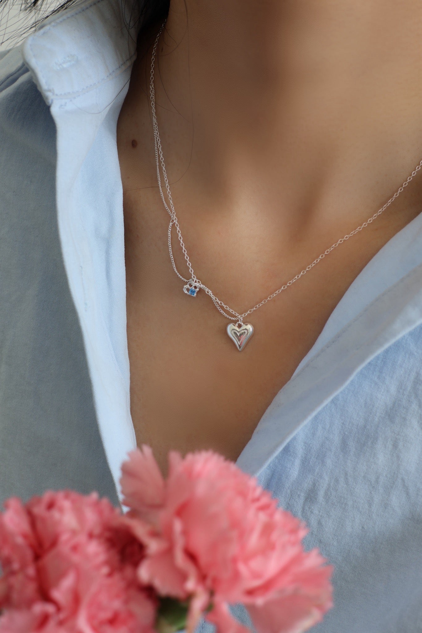 Women’s Pounding Hearts Tiered Chain
(Exclusive Original Design)