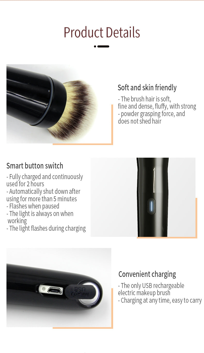 Electric Rotating Makeup Brush